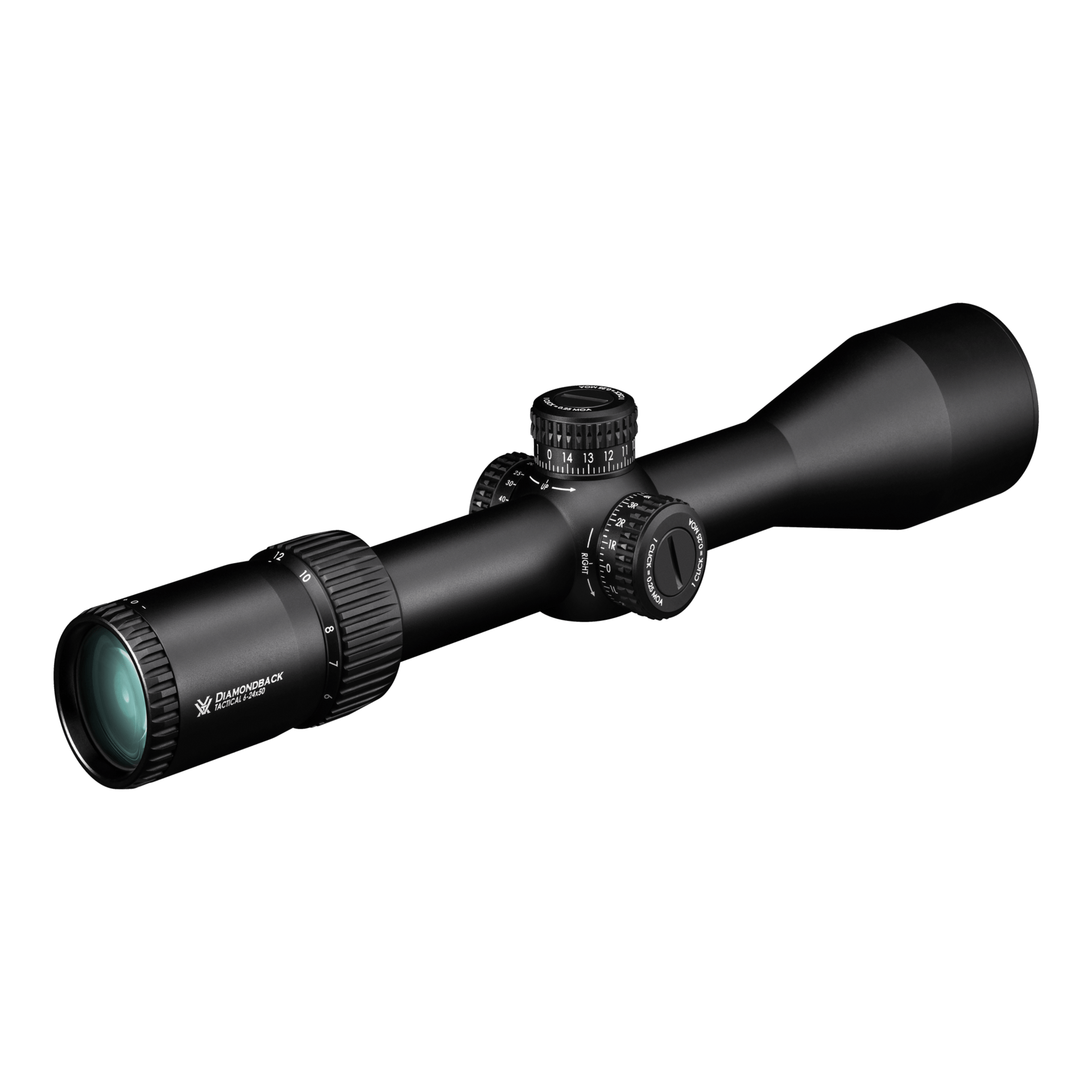 Vortex Diamondback Tactical 6-24x50mm FFP Riflescope - MOA Reticle ...