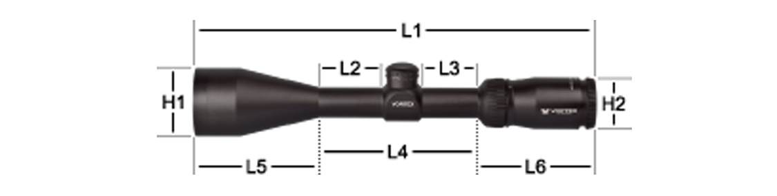 Vortex Crossfire II 3-9x50mm Scope | Kenzie's Optics | Free Shipping