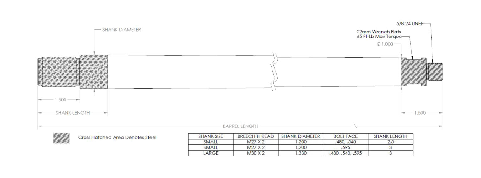 Proof Research 300 PRC Accuracy International Pre-Fit CF