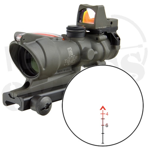 Trijicon ACOG 4x32mm BAC / 3.25 MOA RMR Type 2 Combo