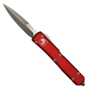 Microtech 120-4RD Ultratech D/E OTF Automatic Knife Red - Satin