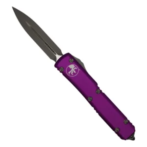 Microtech 122-10APVI Ultratech D/E OTF Automatic Knife Violet - Apocalyptic