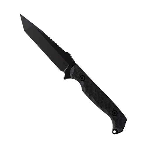 Toor Knives Darter S/E Fixed Blade Knife Shadow Black G10 - Black ...