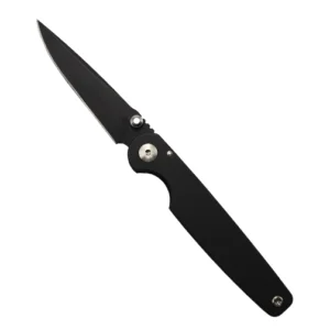 Toor Knives Suitor FL154S S/E Folding Knife Shadow Black - Black