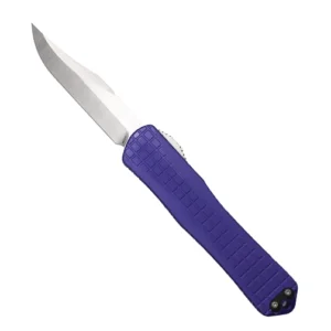 Heretic Knives H030BF-2A-PU Manticore X S/E OTF Automatic Knife Purple - Stonewash