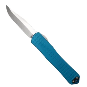 Heretic Knives H030BF-2A-TQ Manticore X S/E OTF Automatic Knife Turquoise - Stonewash