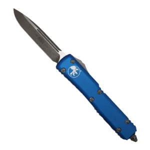 Microtech 121-10APBL Ultratech S/E OTF Automatic Knife Blue - Apocalyptic