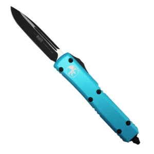 Microtech 121-1TQ Ultratech S/E OTF Automatic Knife Turquoise - Black