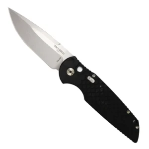 Pro-Tech Knives Tactical Response 3 S/E Automatic Folding Knife Black Fish Scale - Satin