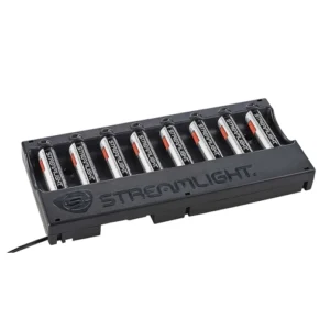 Streamlight 8 SL-B9 Bank Charger 12V DC w/ Batteries