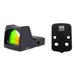 Trijicon RM01-C-700600 RMR Type 2 & C&H Precision Glock MOS V4 MIL/LEO Adapter Plate Bundle