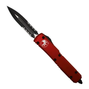 Microtech 122-2RD Ultratech D/E OTF Automatic Knife Red - Black