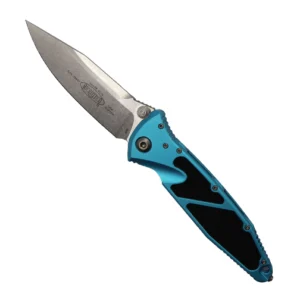 Microtech 160-10TQ Socom Elite S/E Manual Folding Knife Turquoise - Stonewash