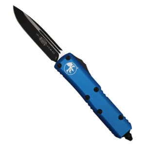 Microtech 231-1BL UTX-85 S/E OTF Automatic Knife Blue - Black